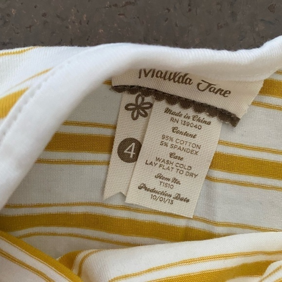 Matilda Jane T-shirt size 4 - Picture 4 of 5